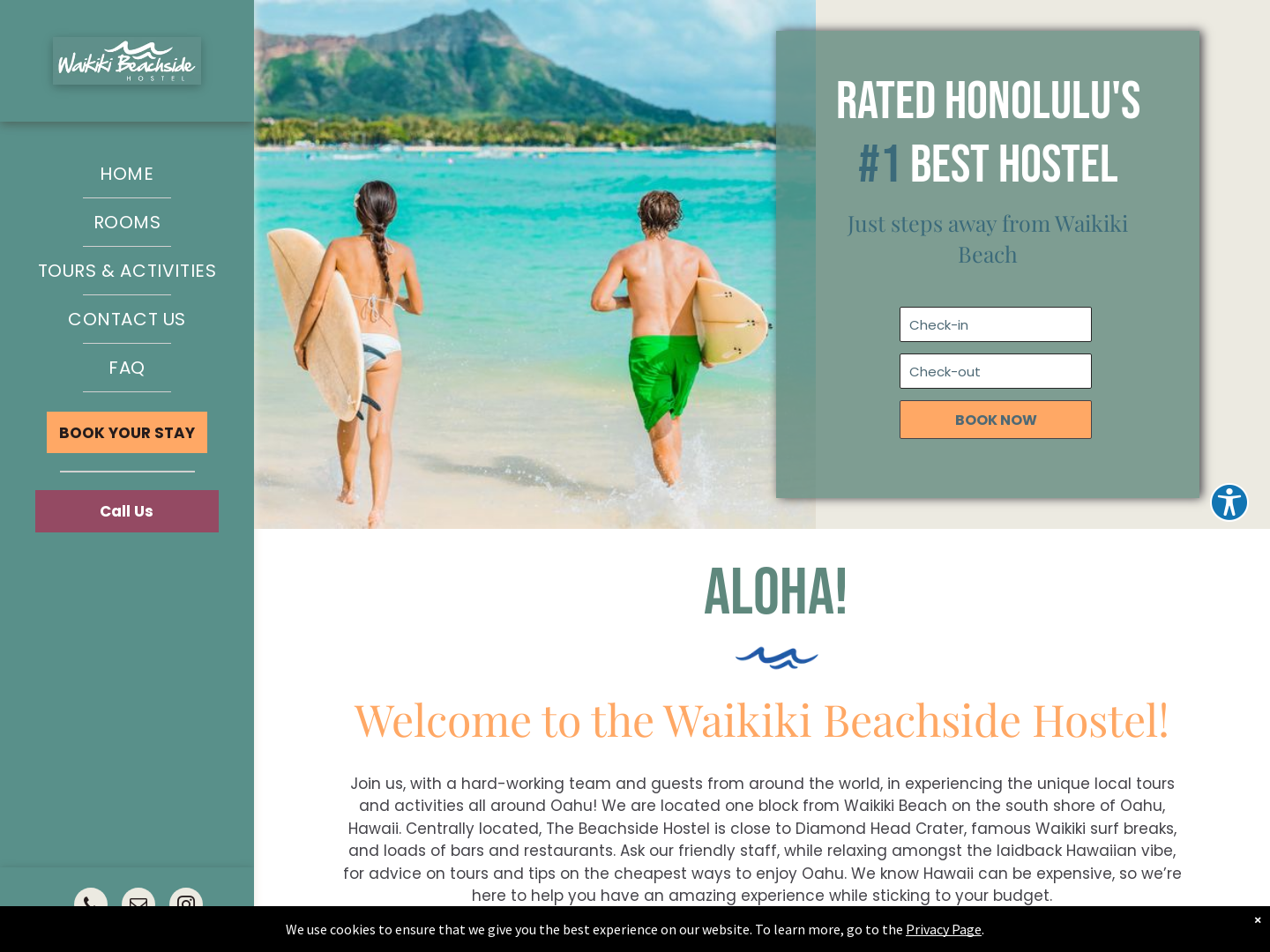 Waikiki Beachside Hostel