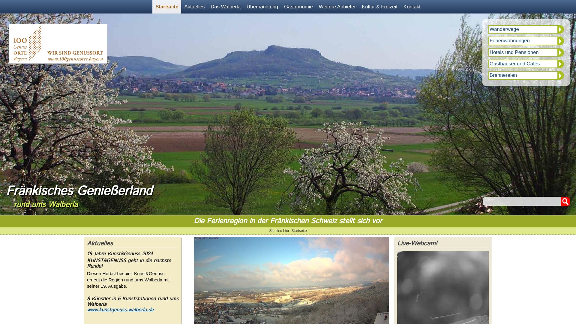 Rund ums Walberla