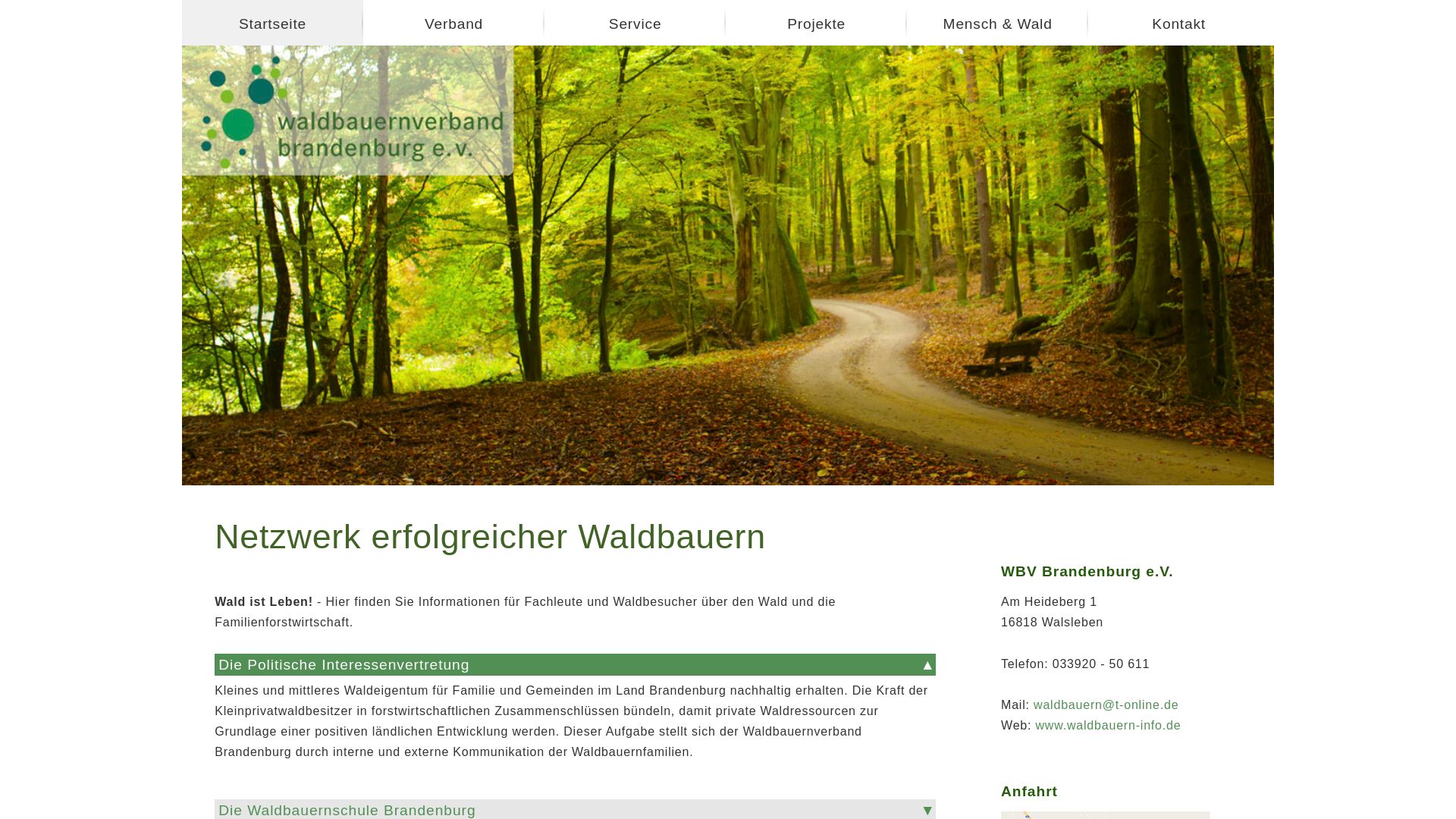 Waldbauernverband Brandenburg e.V.