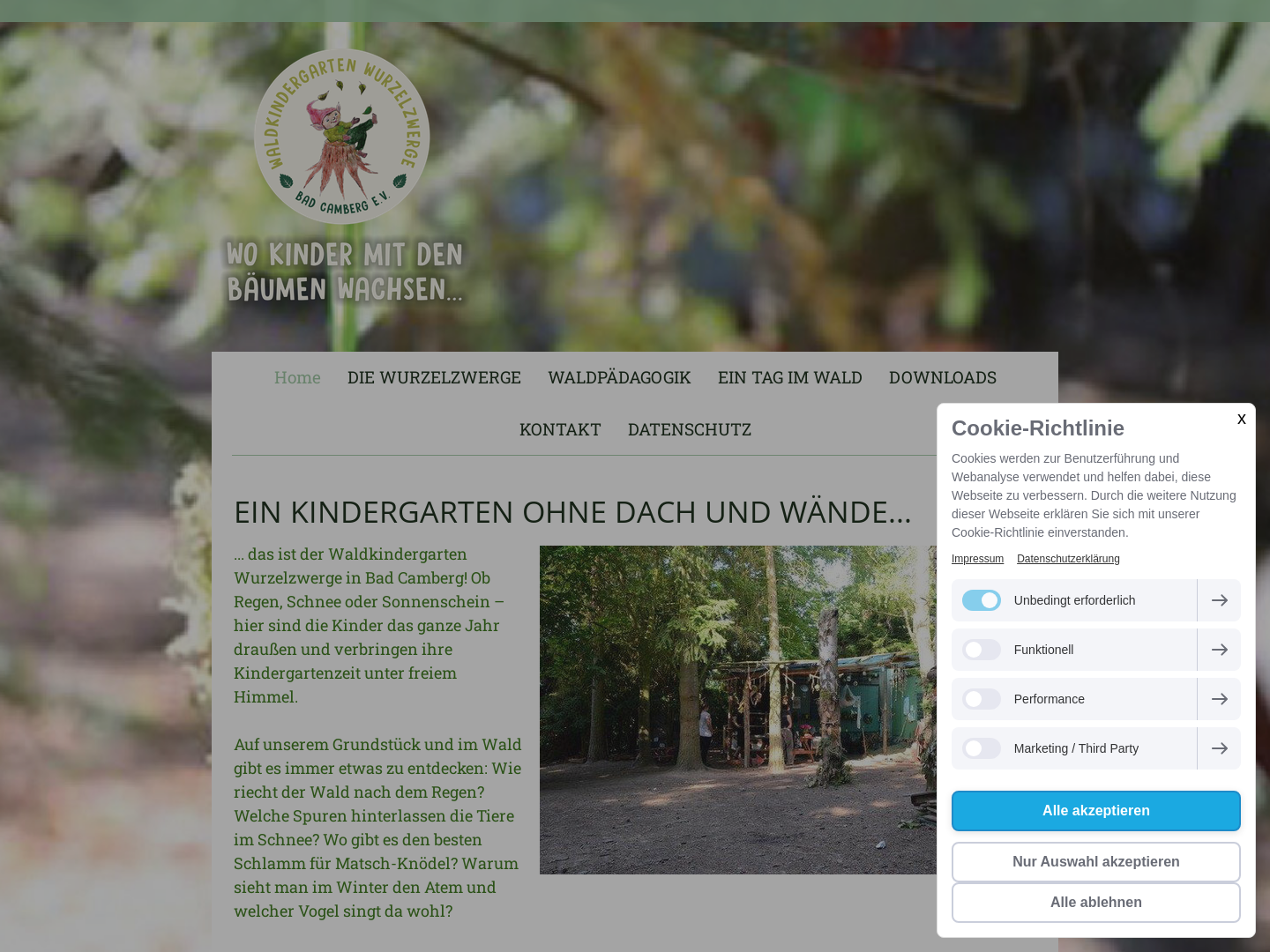Waldkindergarten Wurzelzwerge Bad Camberg e.V