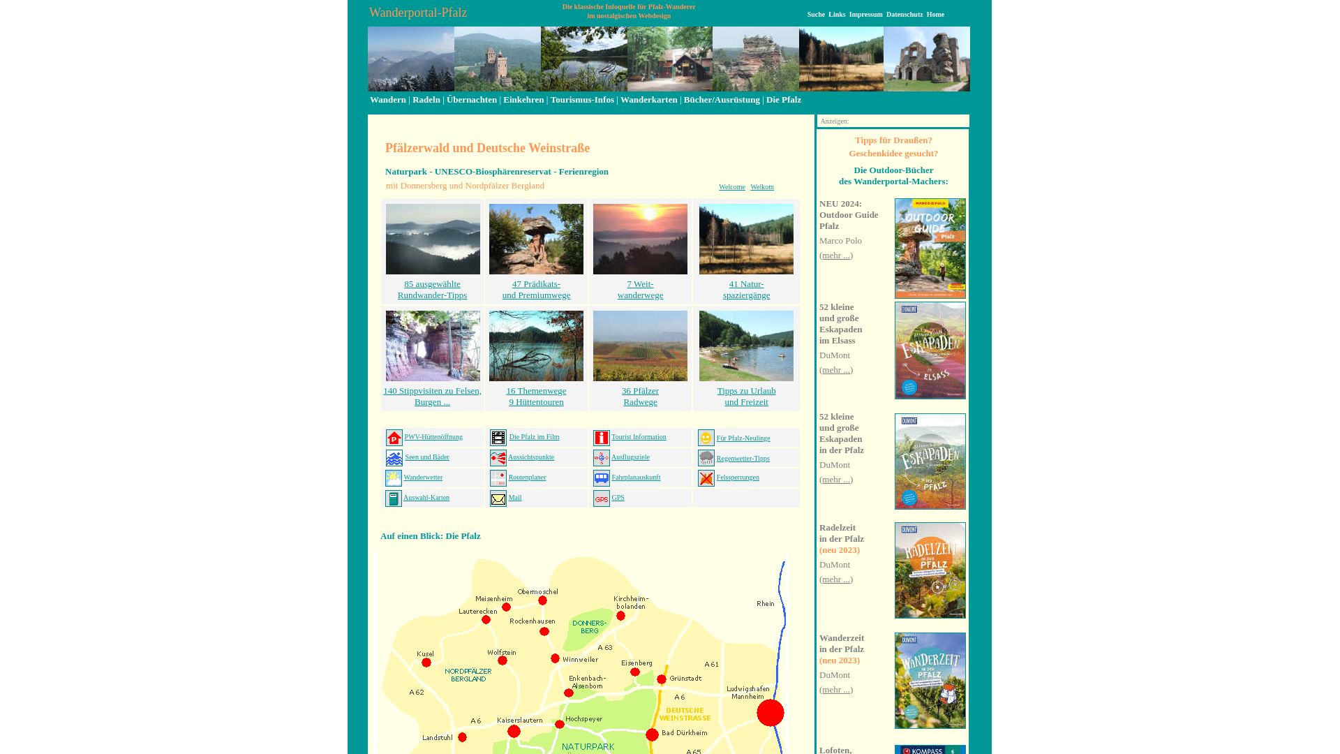 Wandern in der Pfalz
