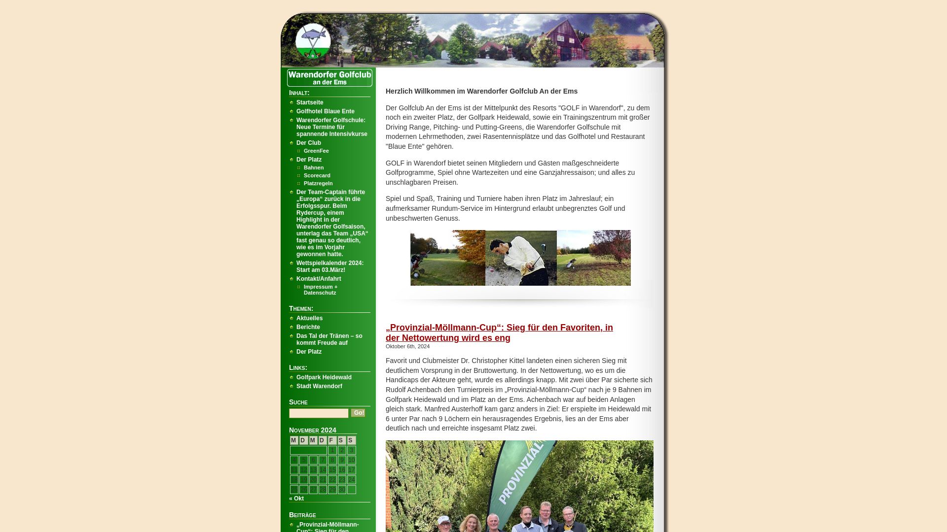 Warendorfer Golfclub an der Ems