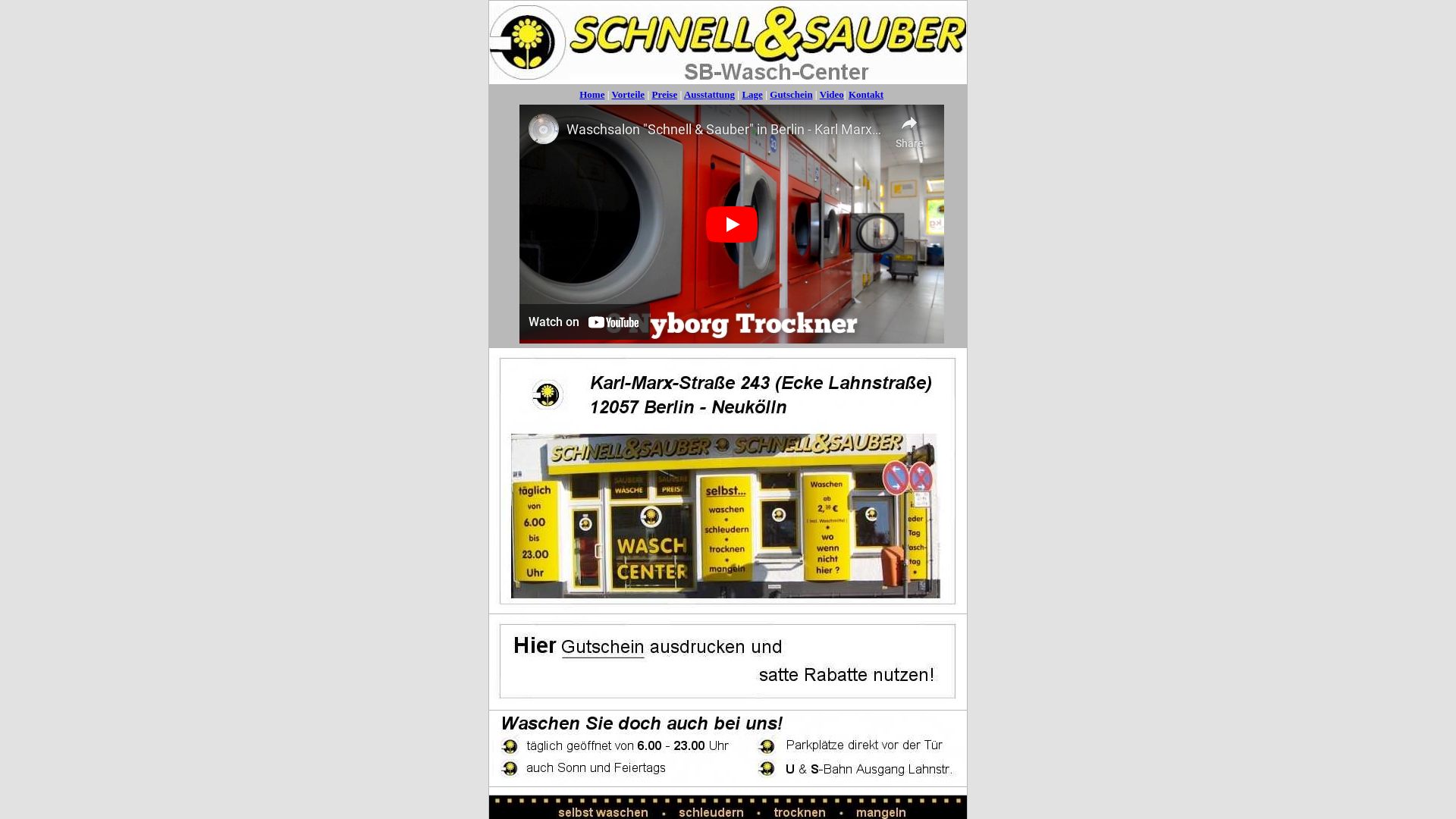 Waschcenter Berlin-Neuköln