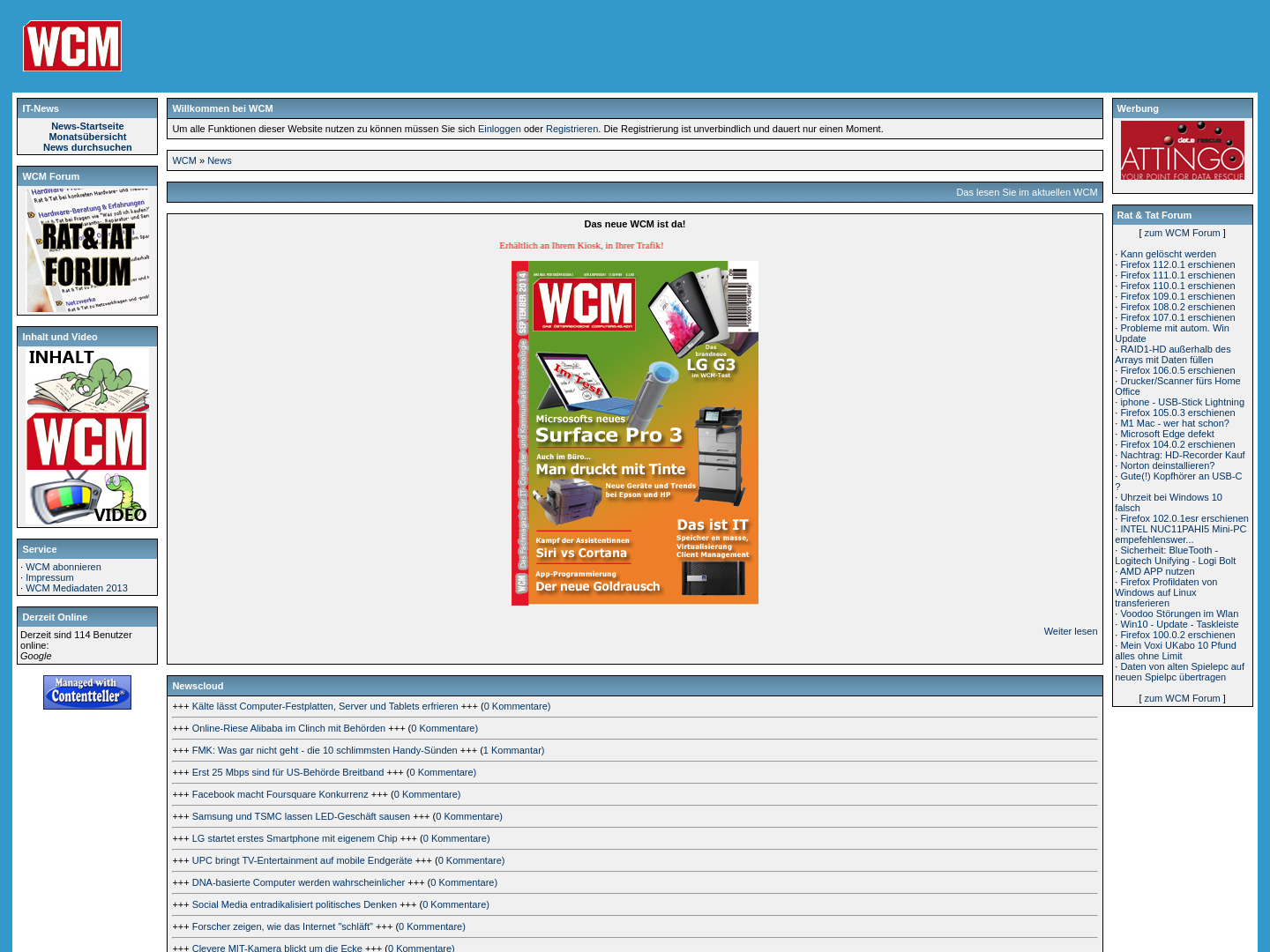 WCM - Computerzeitung für Österreich