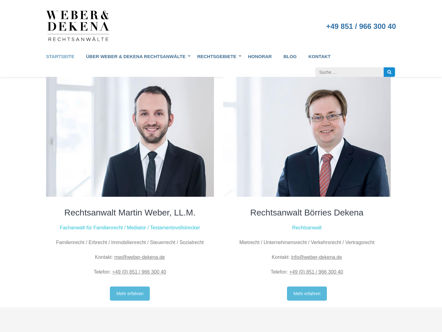 Weber & Dekena Rechtsanwälte