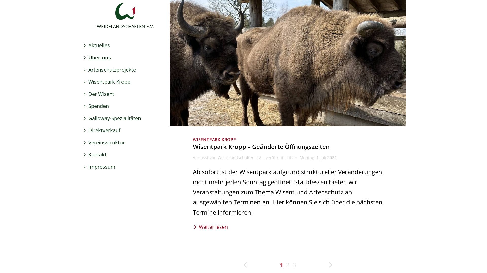 Galloway, Highland und Wisent - Pflanzenfresser im Naturschutz