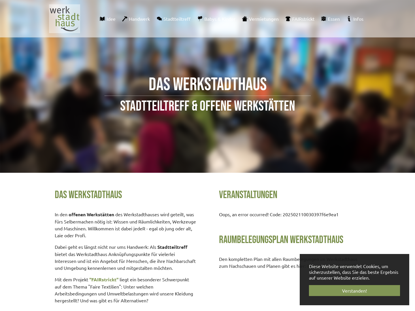 Werkstadthaus - Werkstatt für Eigenarbeit e.V.
