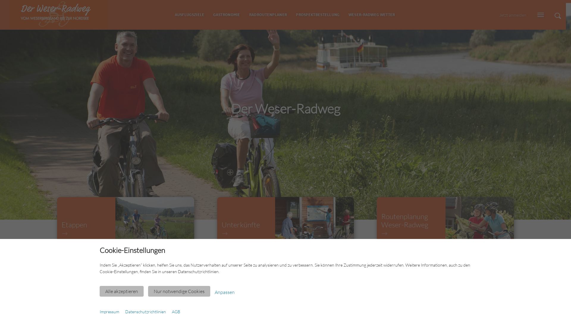 Der Weser-Radweg