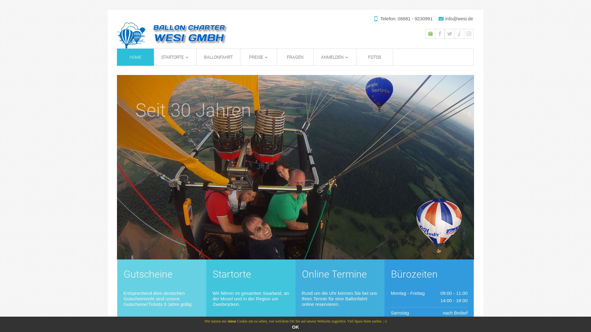 Ballon-Charter Wesi GmbH