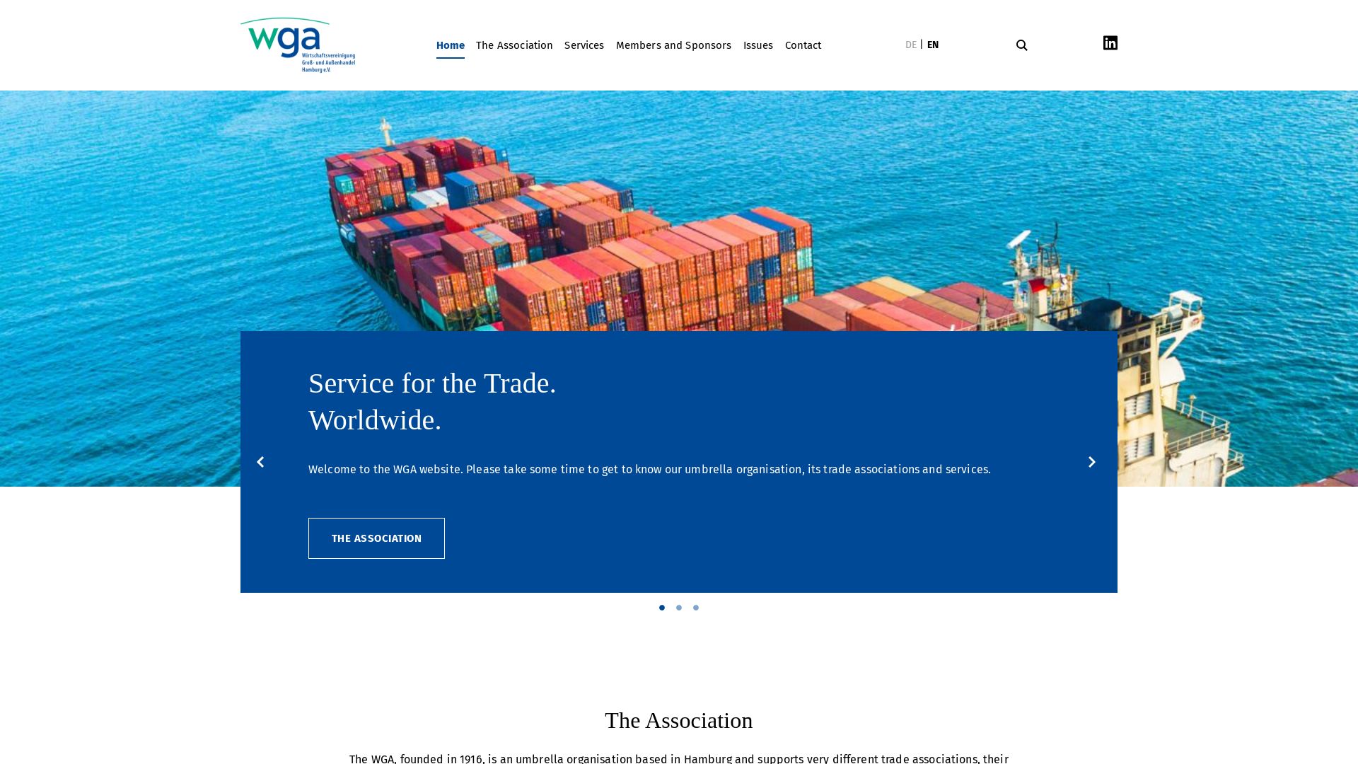 WGA, Wirtschaftsvereinigung Groß- und Außenhandel Hamburg e.V.
