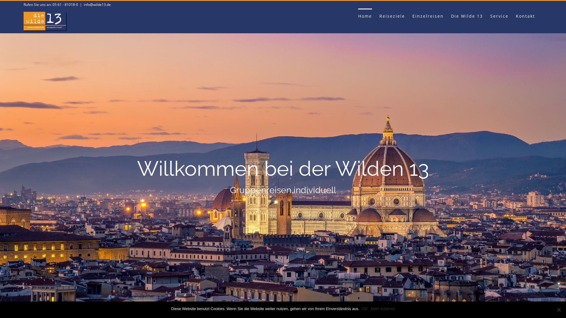 Die Wilde 13 Gruppenreisen UG haftungsbeschränkt