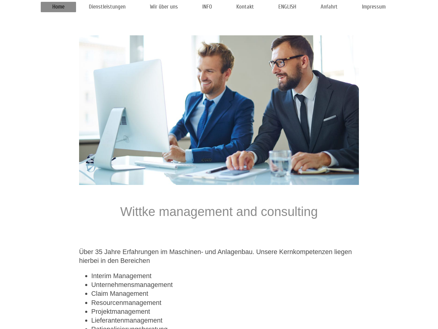 Ingenieurbüro WIMACO, Inh. Dipl.–Ing. (BA) Rüdiger Wittke