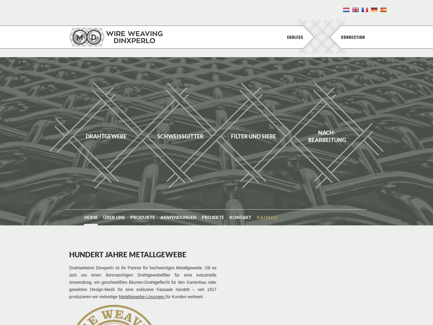 Drahtweberei Wire Weaving Dinxperlo