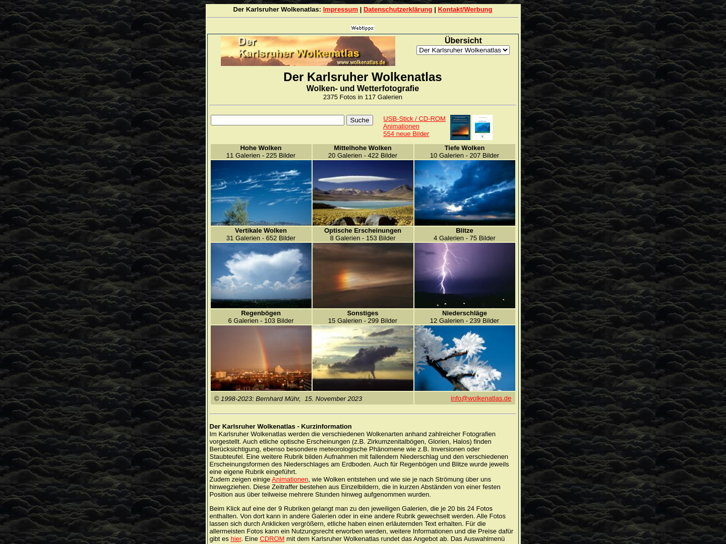 Der Karlsruher Wolkenatlas