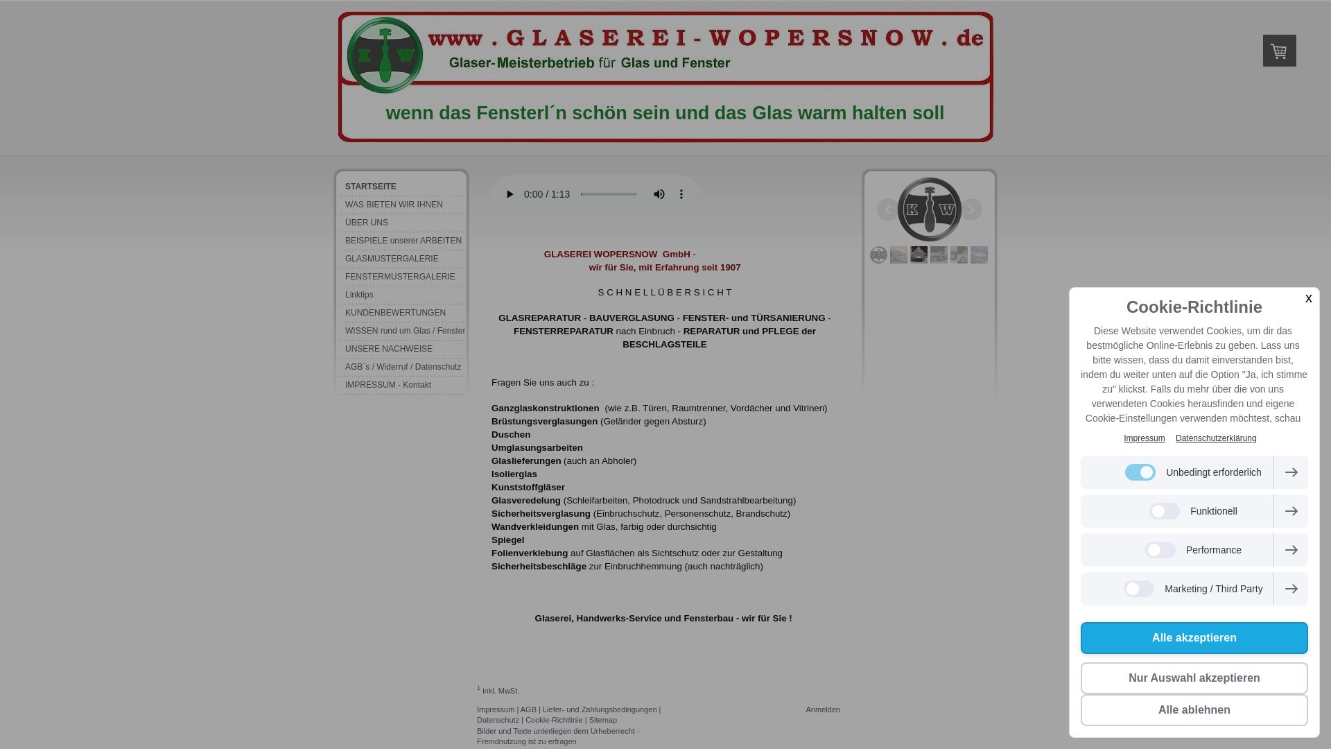 Glaserei Kurt und Jürgen Wopersnow GmbH & Co.