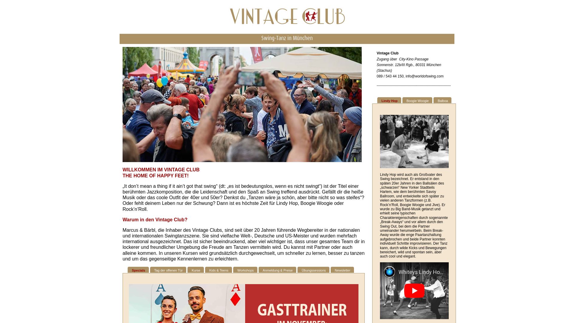 World of Swing München
