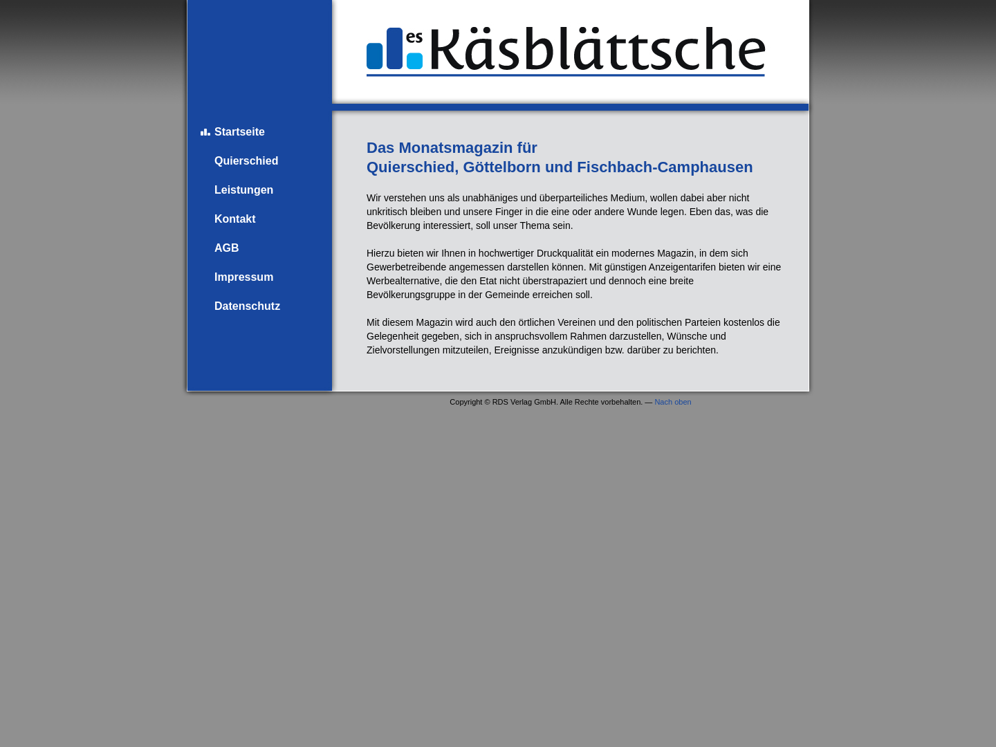 Es Käsblättsche