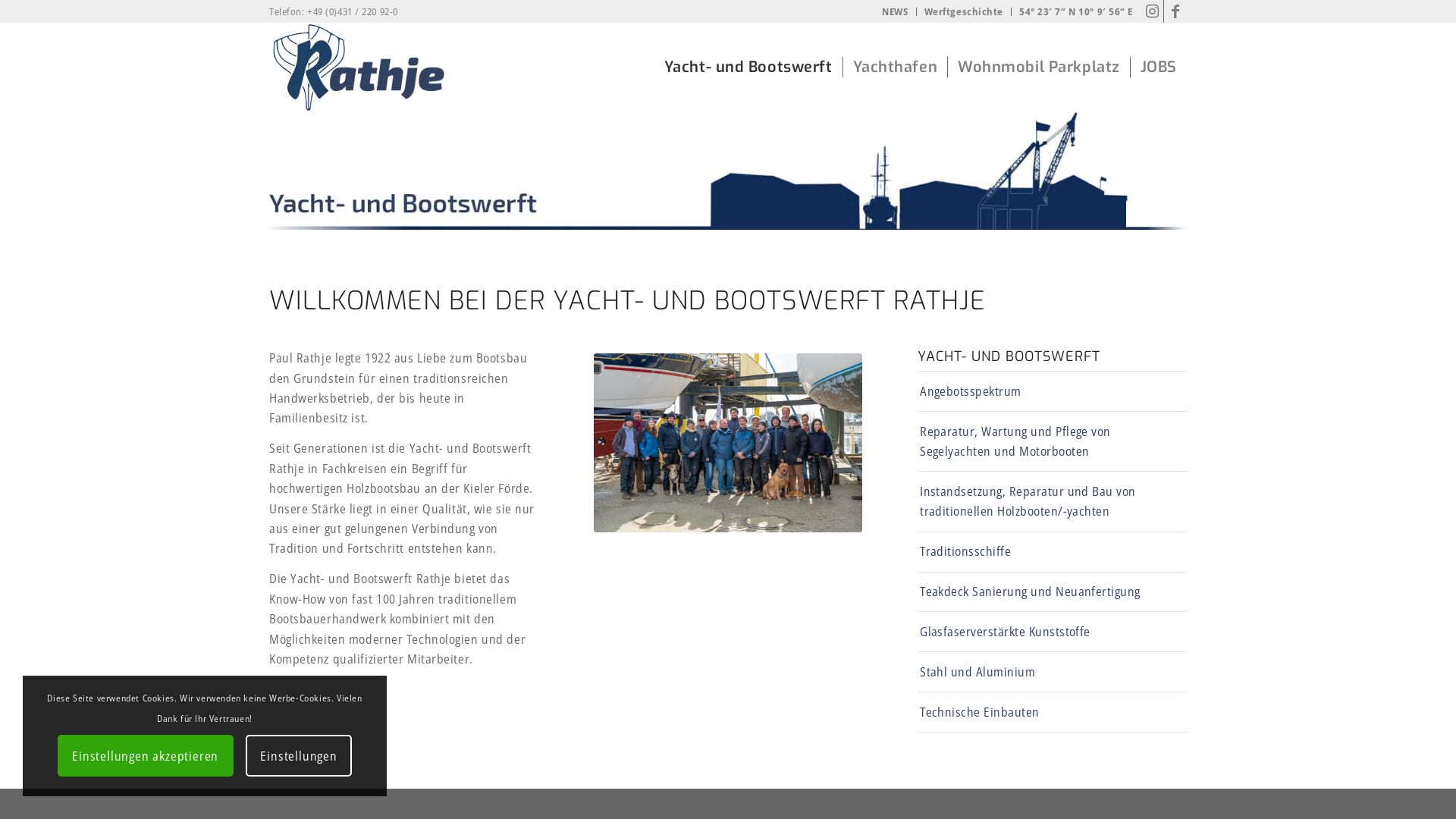 Yacht- und Bootswerft Rathje