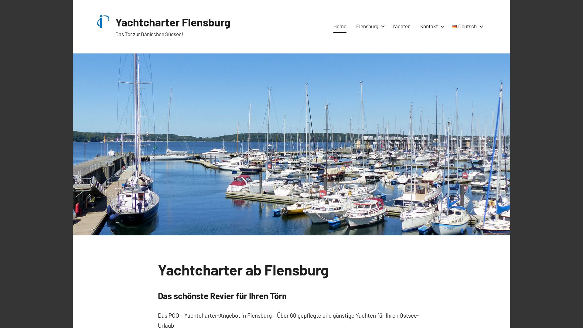 Yachtcharter Flensburg