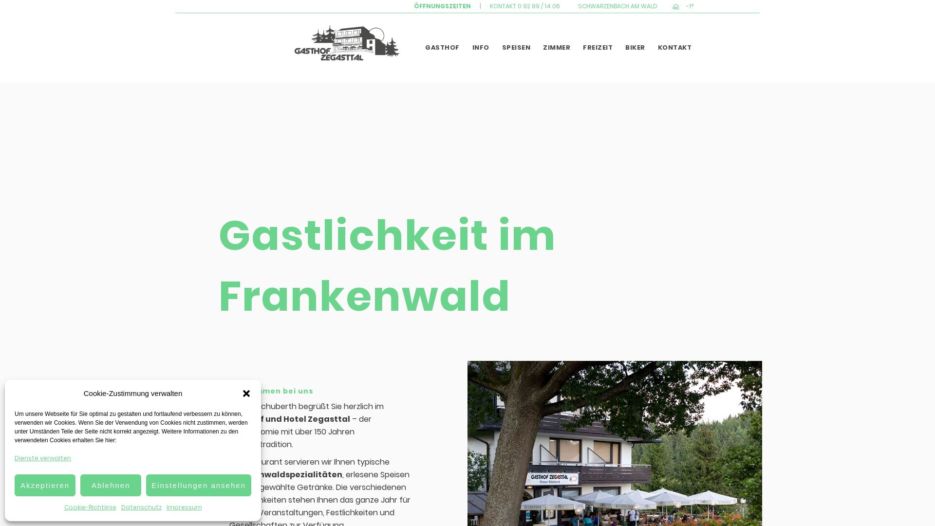 Gasthaus Zegasttal