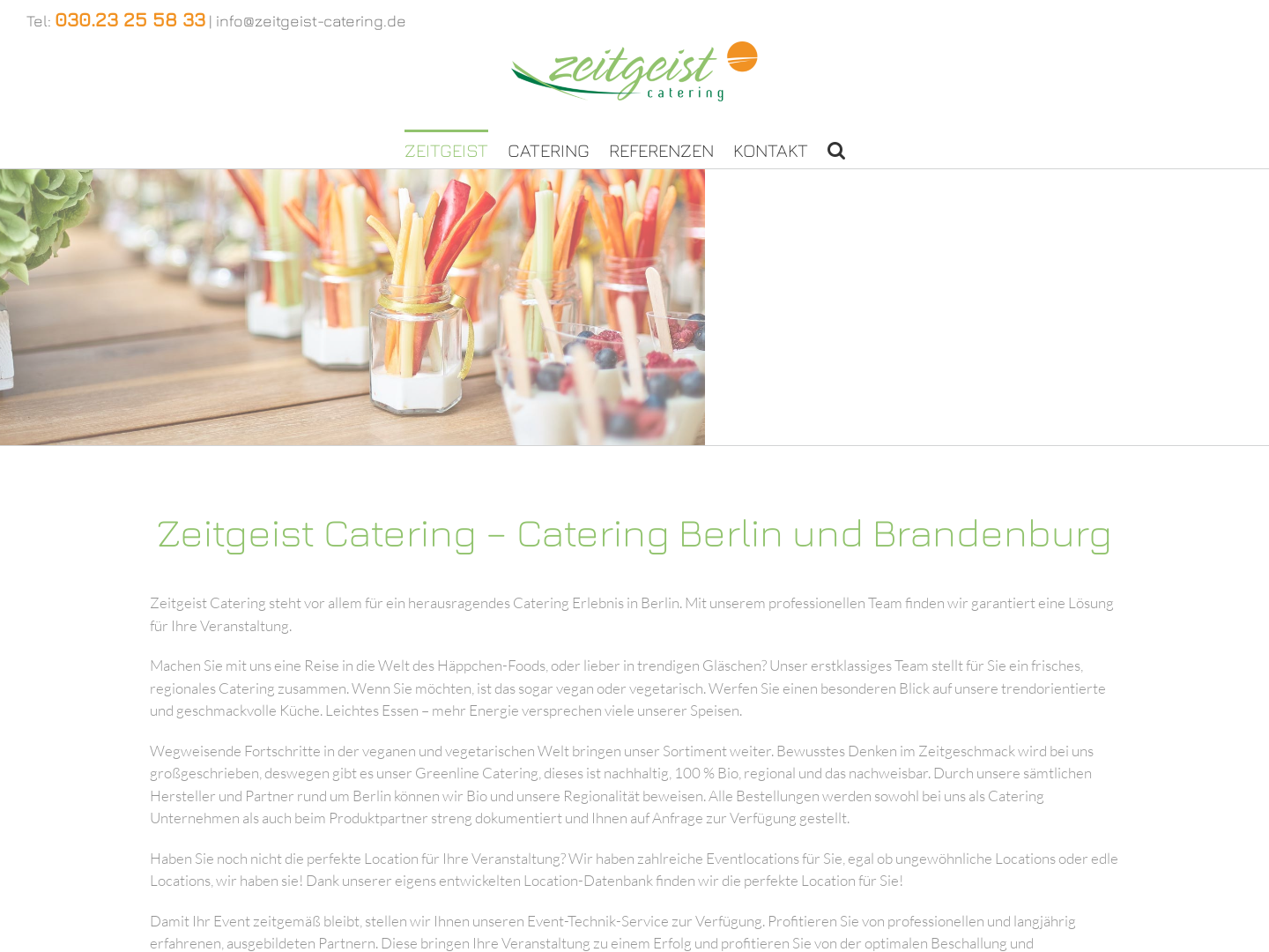 Zeitgeist Catering