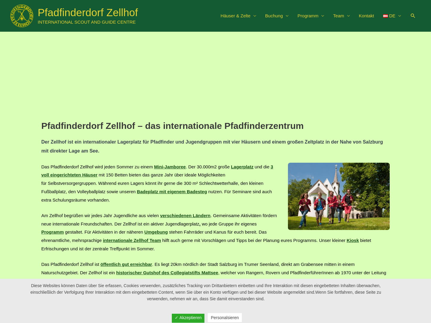 Pfadfinderdorf Zellhof, Mattsee