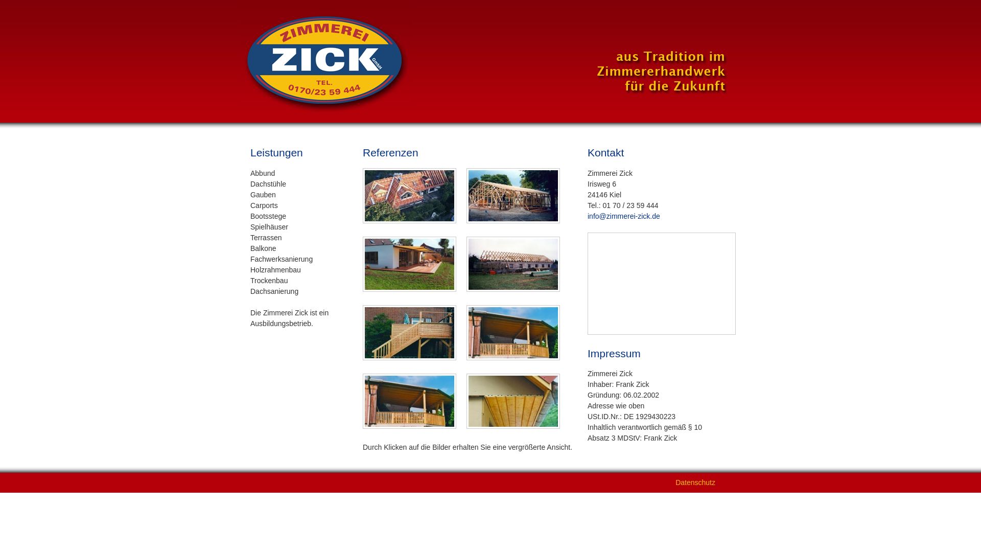Zimmerei Zick