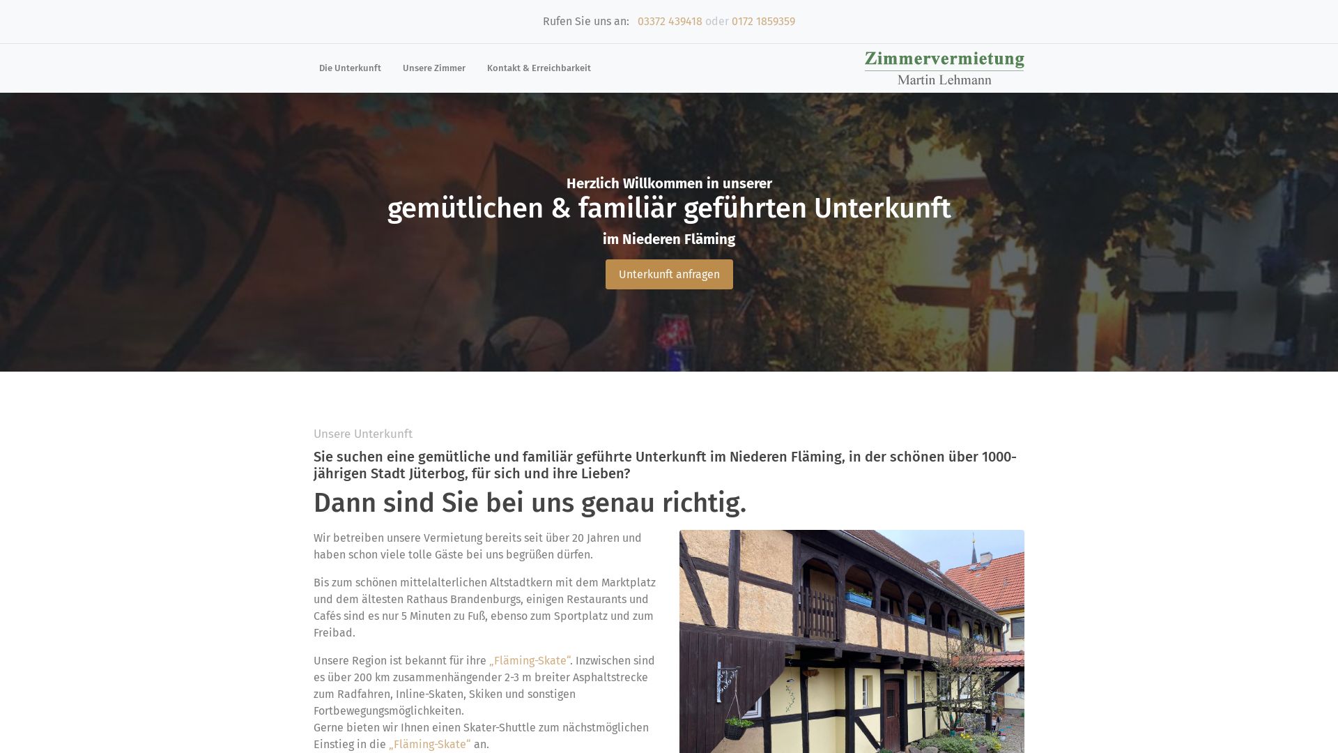 Zimmervermietung M. Lehmann