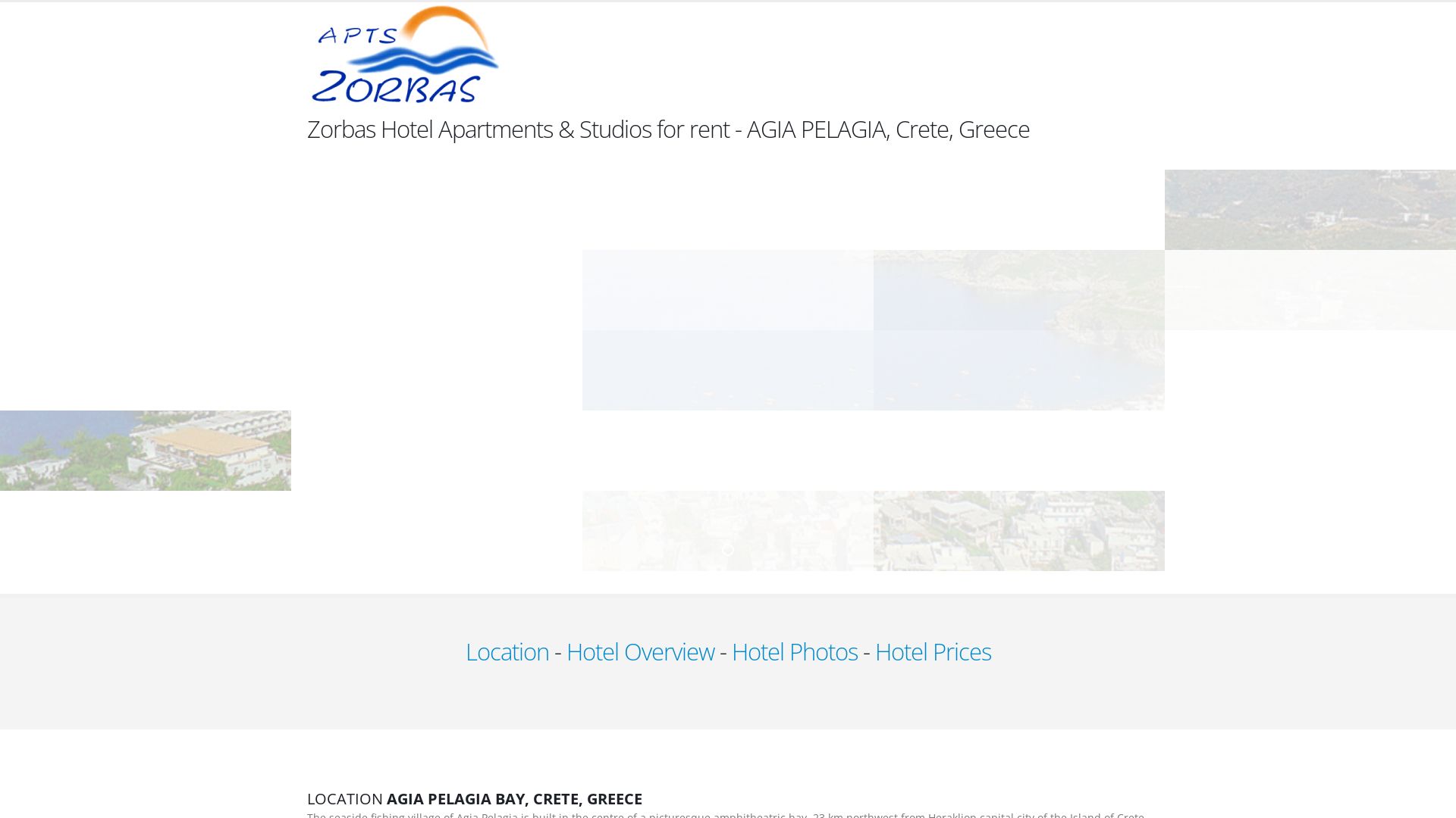 Zorbas Hotel Apartments, Agia Pelagia