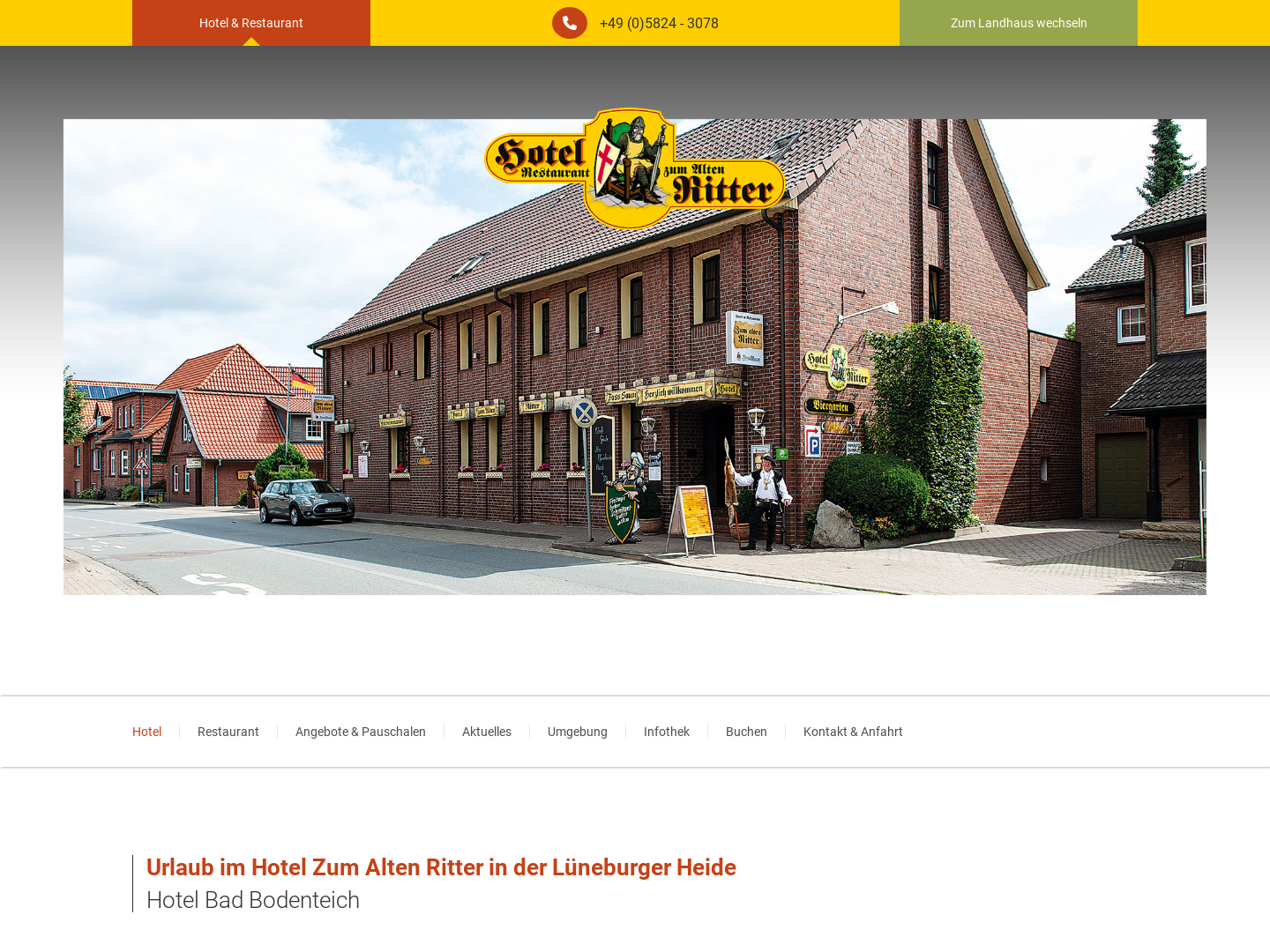 Hotel und Restaurant "Zum Alten Ritter"