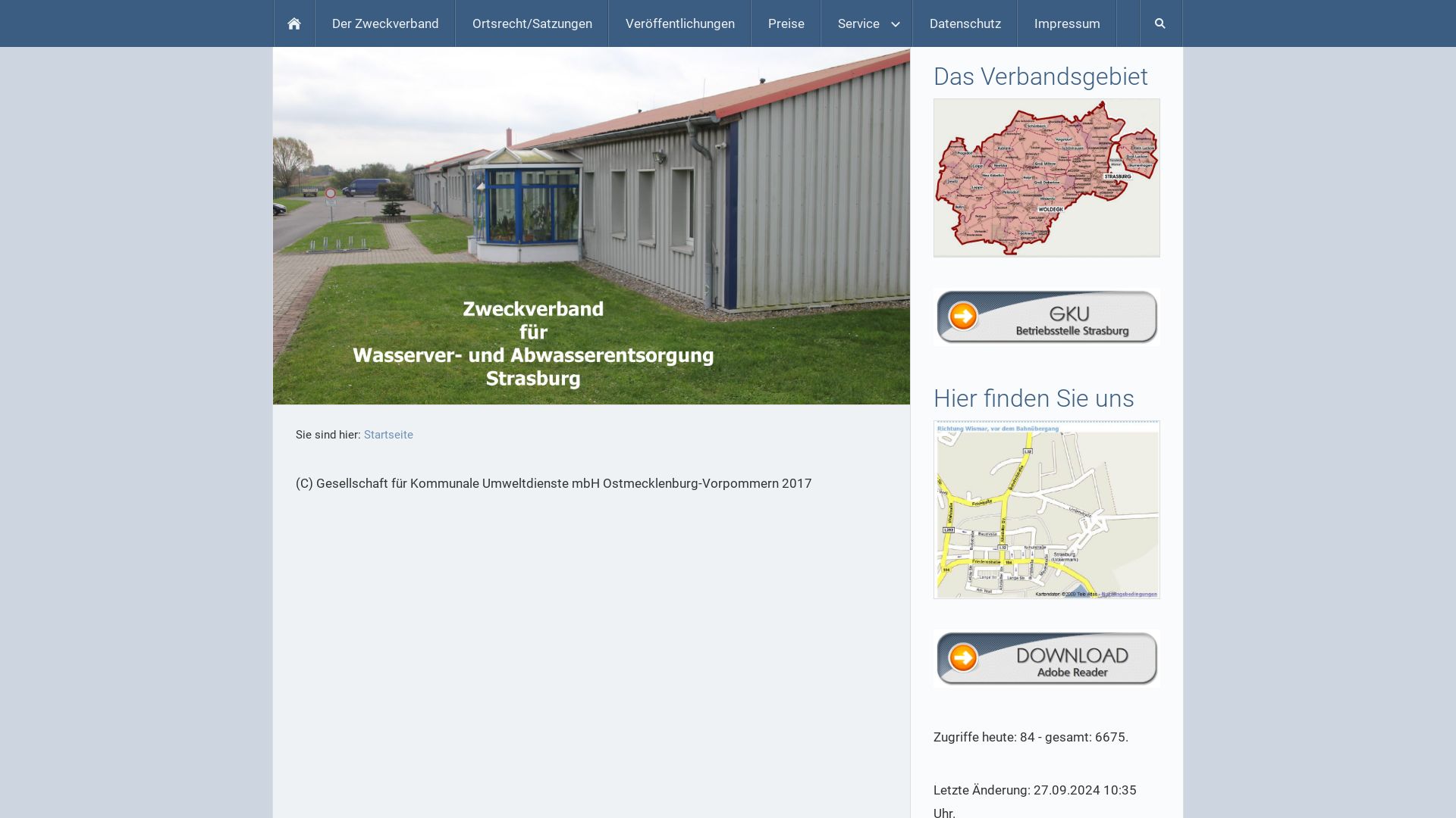 Zweckverband für Wasserver- und Abwasserentsorgung